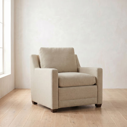 Sylvie Power Recliner in Natural Performance Linen