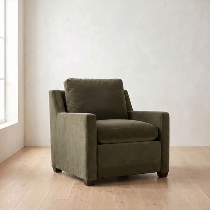 Sylvie Power Recliner in Sage Velvet