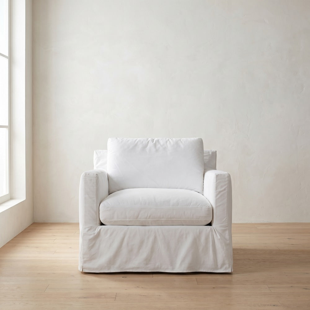 Sylvie Slipcover Chair