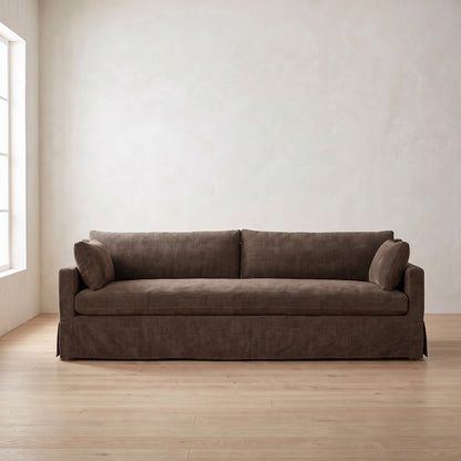 Sylvie Slipcover Sofa in Bark Chenille