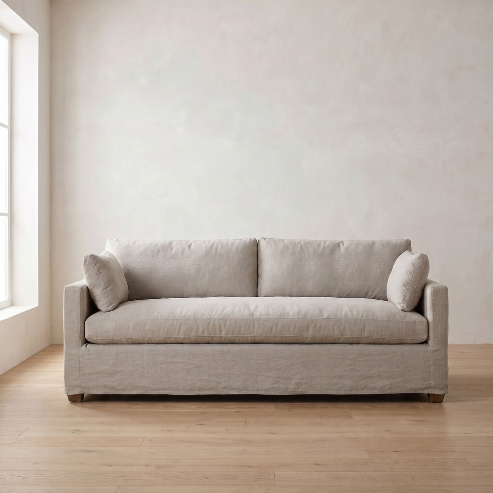 Sylvie Sofa in Natural Linen