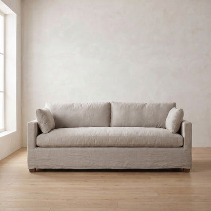 Sylvie Sofa in Natural Linen