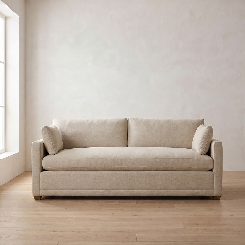 Sylvie Sofa in Natural Performance Linen