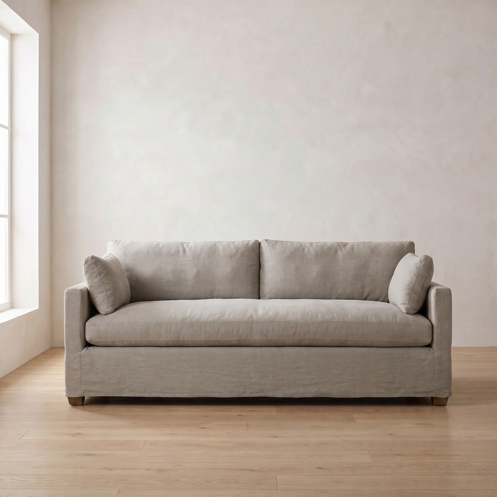 Sylvie Sofa in Putty Linen