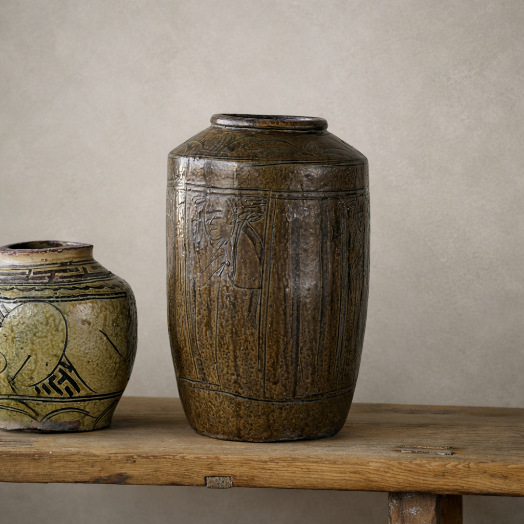 Tall Makou Jar