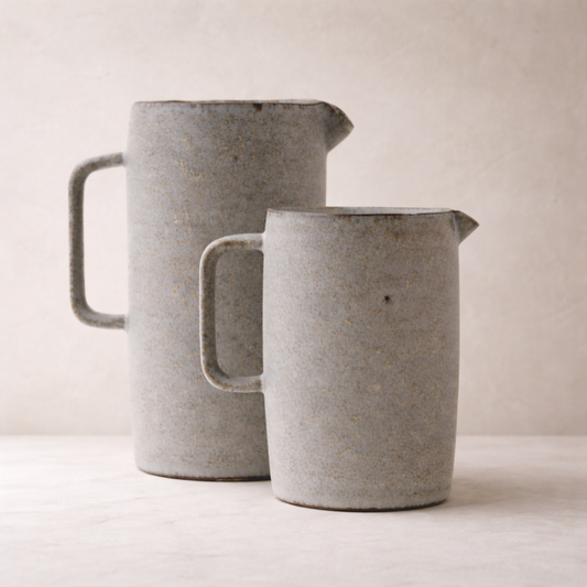 Tiburon Glazed Ceramic Pitcher