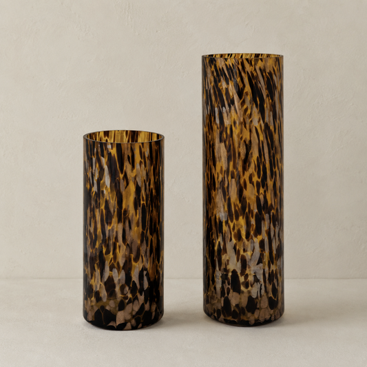 Tortoise Glass Vase