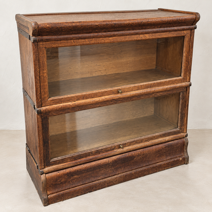 Two Stack Barrister Bookcase