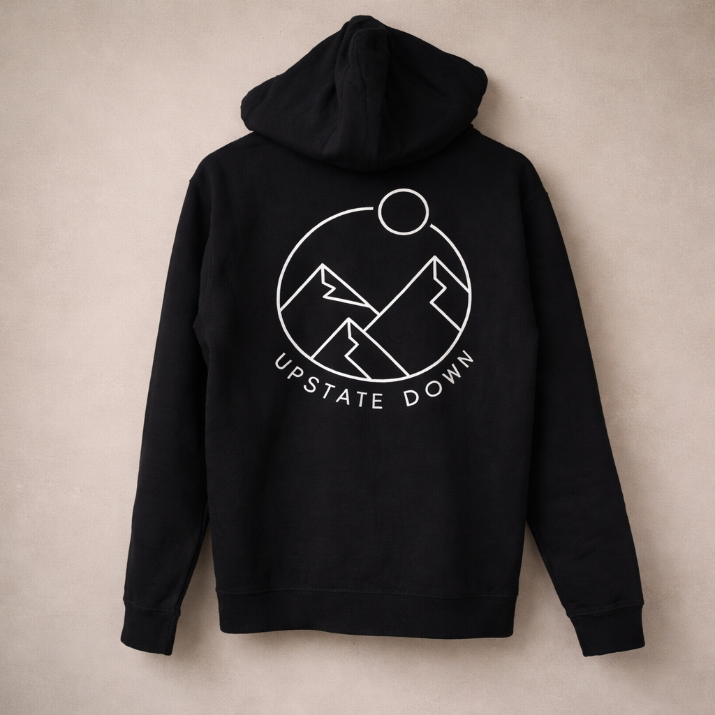 Upstate Down Zip-Up Sweatshirt