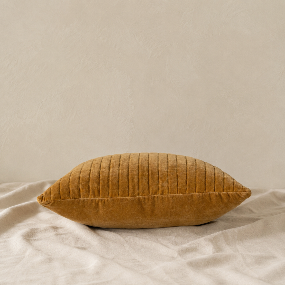 Velvet Stripe Pillow - 20"x20"
