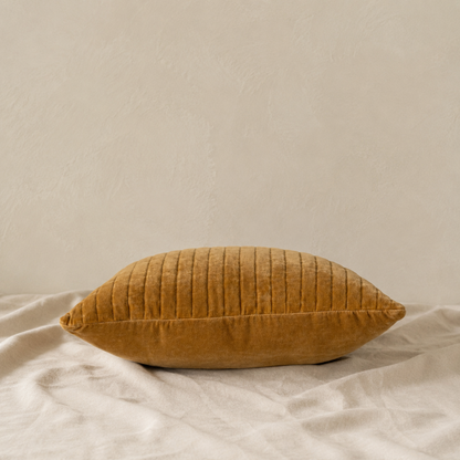 Velvet Stripe Pillow - 20"x20"