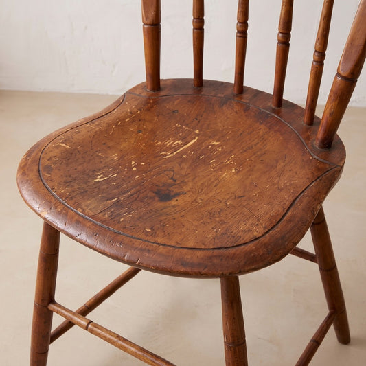 Antique 19th C. Dining Chairs, detail