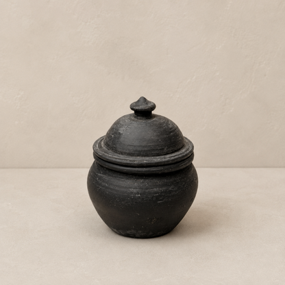 Vintage Lidded Vessel