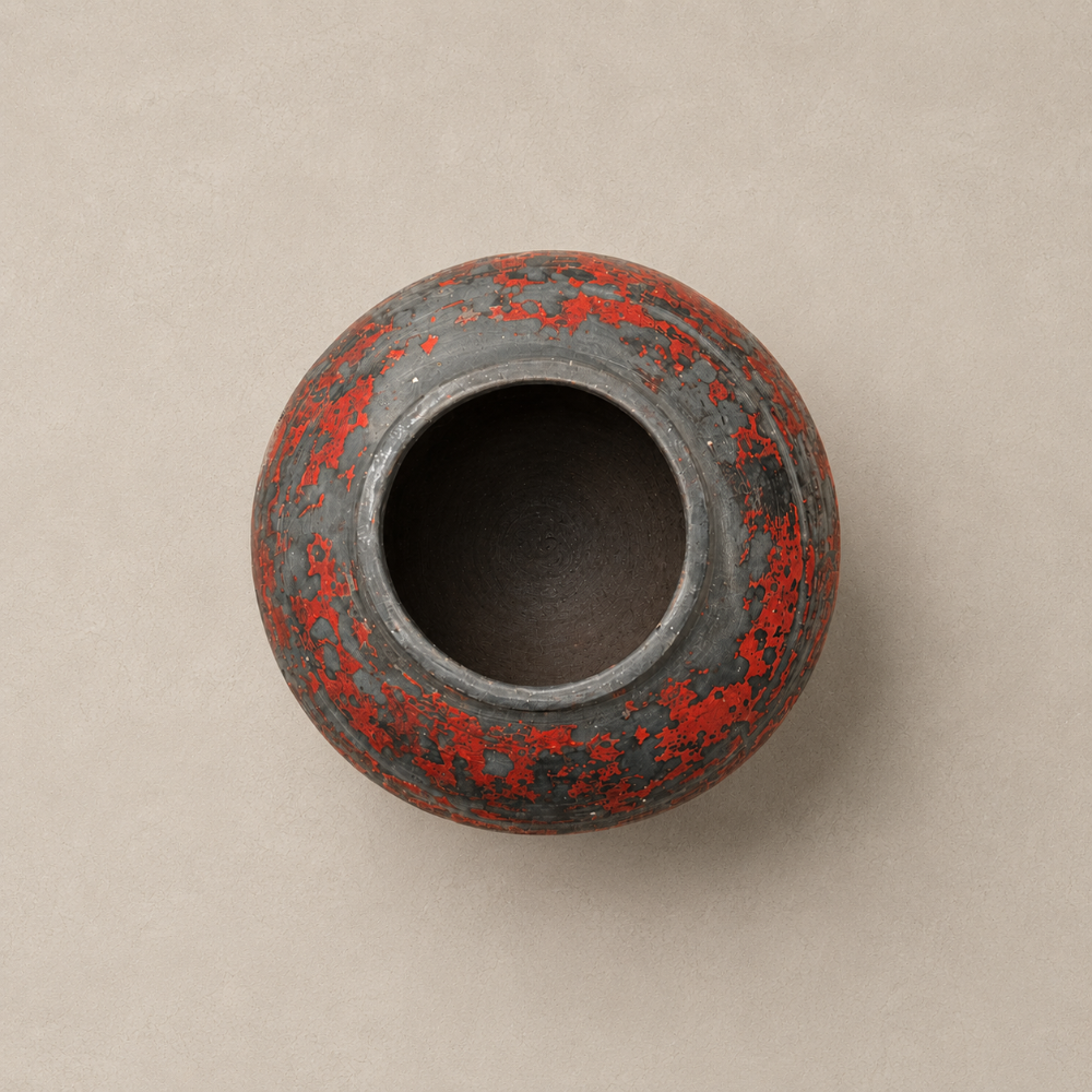 Vintage Lidded Vessel