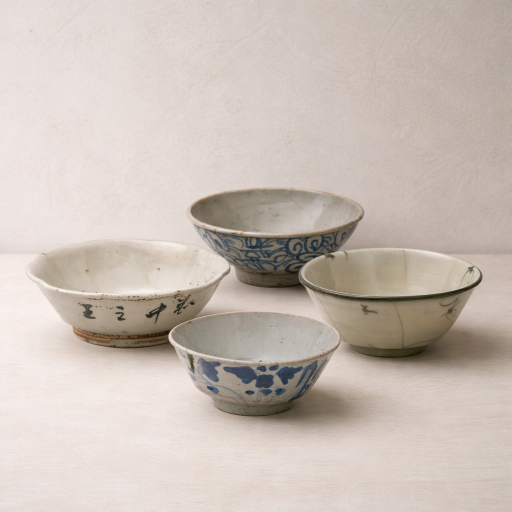 Vintage Rice Bowl