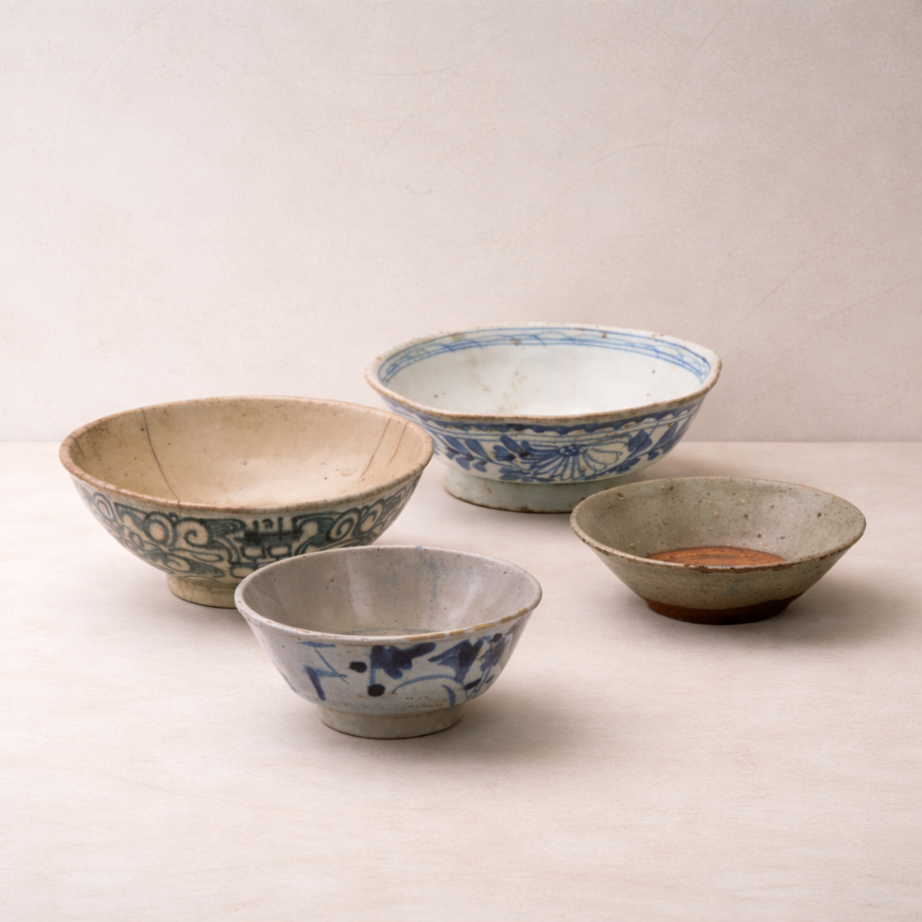 Vintage Rice Bowl