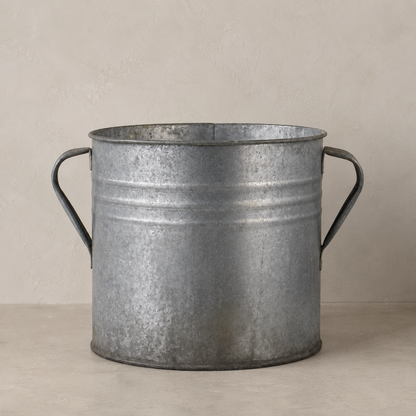 Vintage Zinc Drum Tub