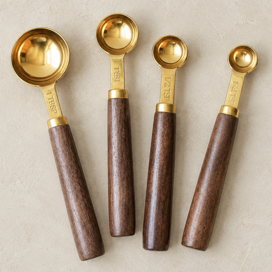 Walnut Measuring Spoons