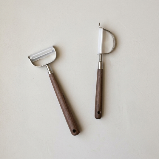 Walnut Wood Vegetable Peeler